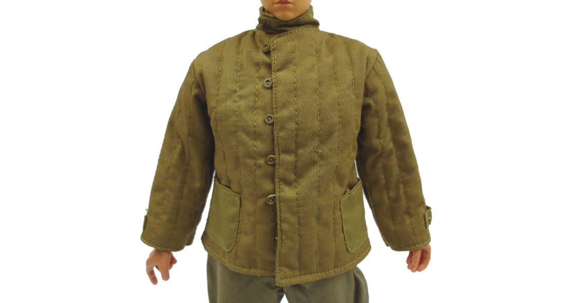1:6 Scale Soviet Red Army winter padded telogreika jacket, Veegostore