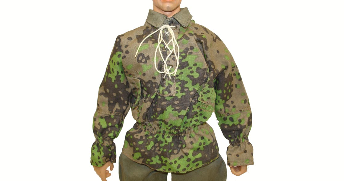 1:6 Scale German Hans Dorr Camo Smock, early-pattern (spring), Veegostore