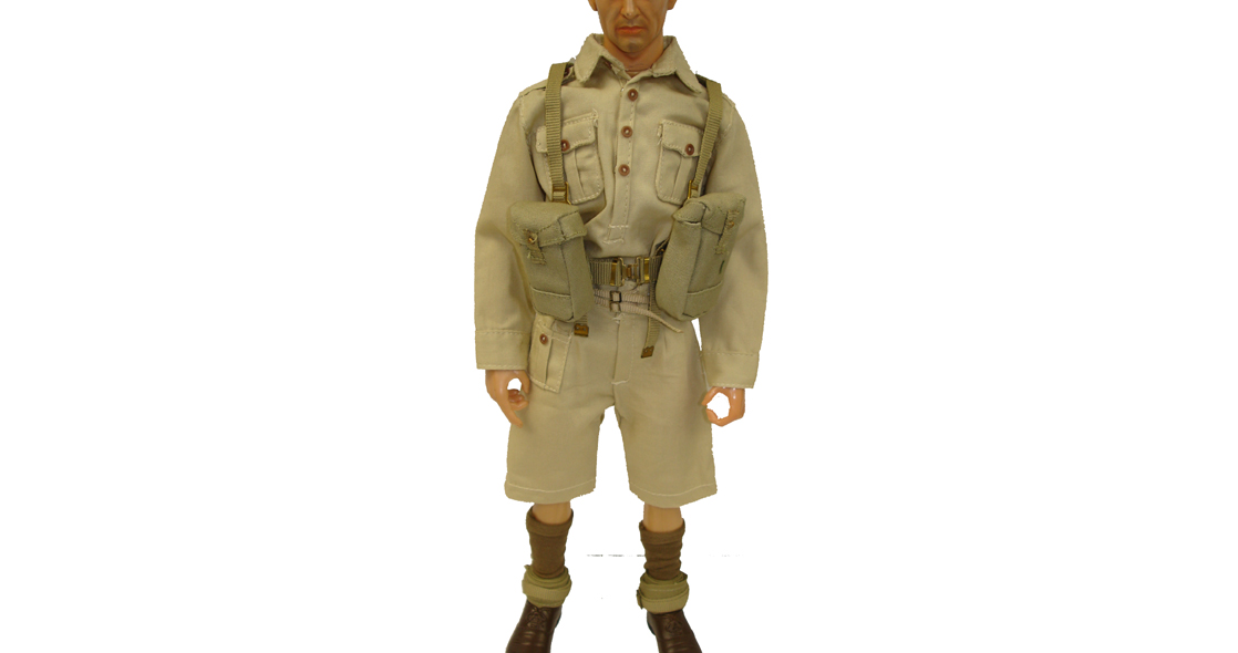 1:6 Scale British WWII 8th Army Equipment, Veegostore