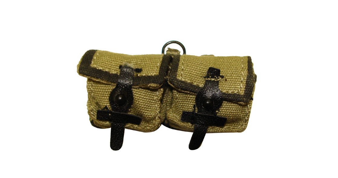 DRAGON Loose WWII German 98K Ammo Pouches Lot of 6 for 12/" 1//6th Figures BIN