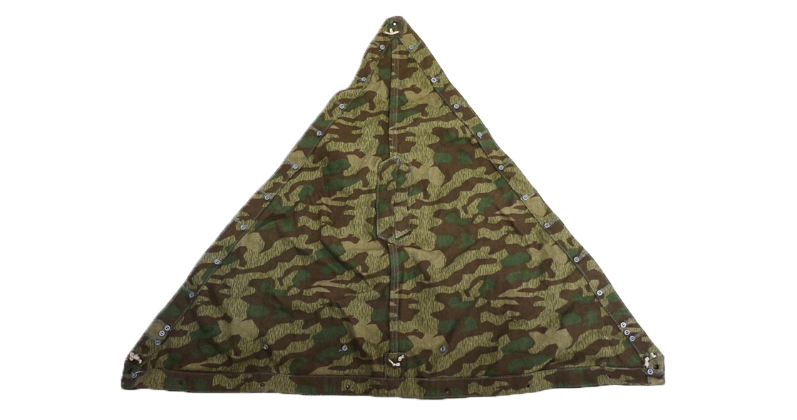 1:6 Scale German WWII Zeltbahn 31 Pattern Splittertarn Two side Tent ...