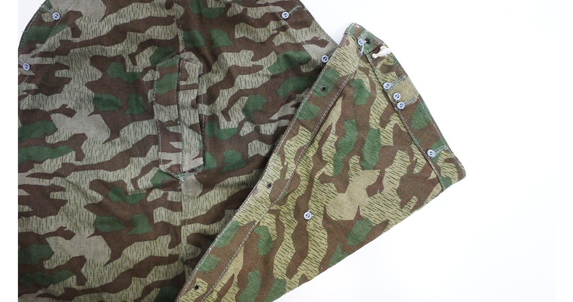 1:6 Scale German WWII Zeltbahn 31 Pattern Splittertarn Two side Tent ...