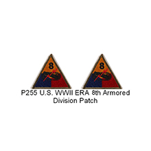 1/6 scale WW2 British 3rd Inf Division Royal Ulster Rifles Patch lot 
